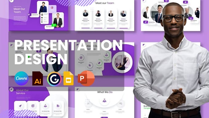 design course presentation, webinar slides, curriculum, ecourse, canva ppt