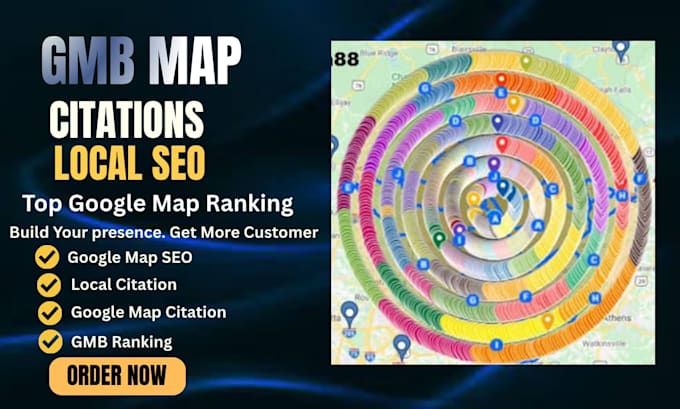 2100 google map citations for gmb ranking and local SEO
