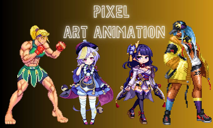 2d-pixel-art-animation, 2d-sprite-sheet, pixel-charakter, sprite ...