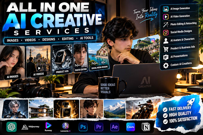 create your vision in reality with professional ai