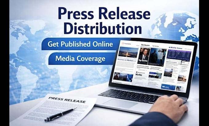 write and distribute your press release to media sites