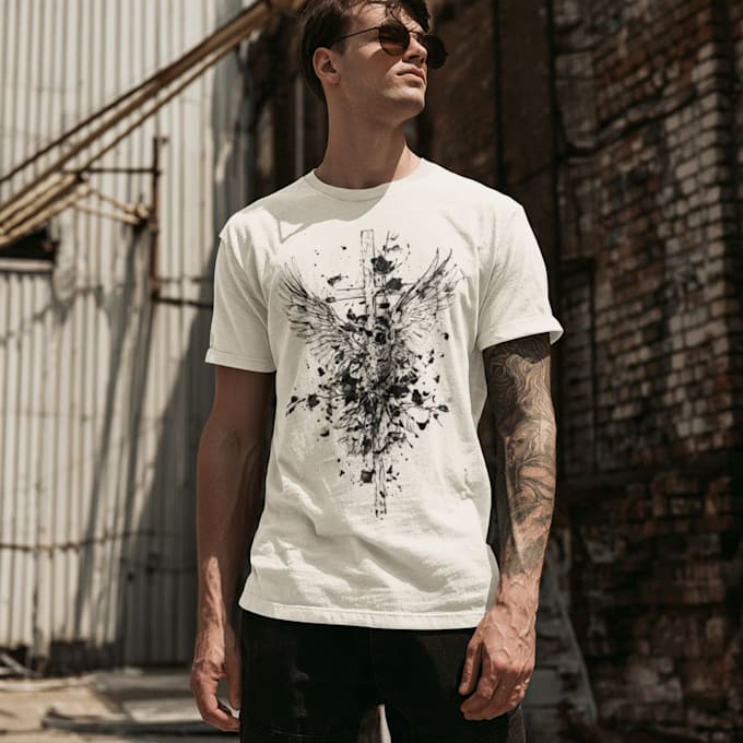 do bulk creative unique christian faith tshirt designs