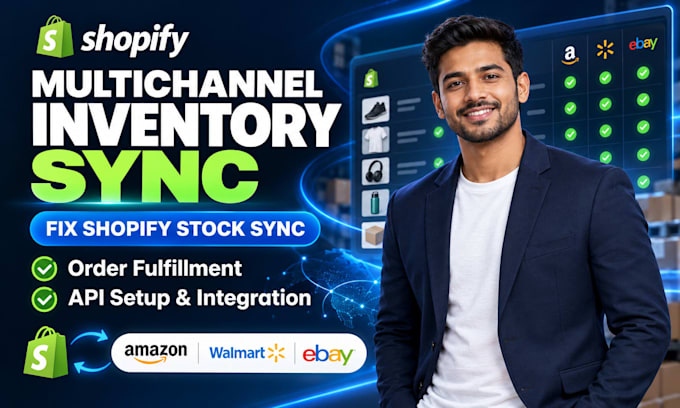 fix shopify inventory sync multichannel stock sync order fulfillment api setup