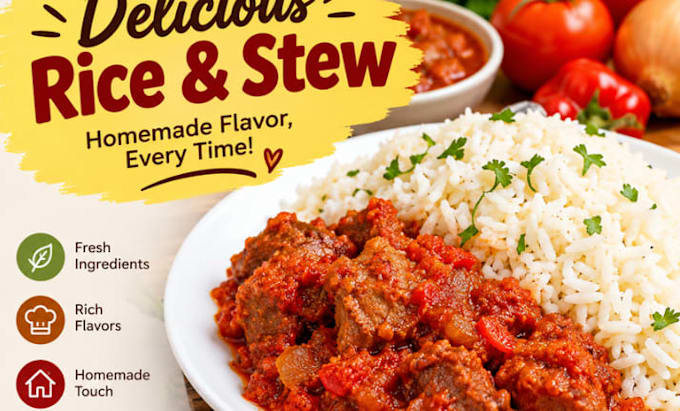 cook rice and stew