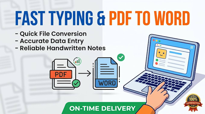 do typing creative writing and document conversion