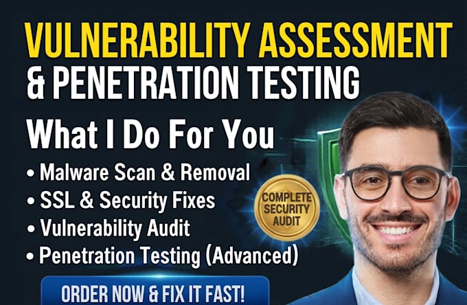 fix website security issues, remove malware and do penetration testing