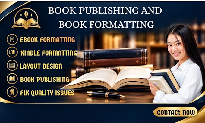 professionally format and publish your ebook and paperback