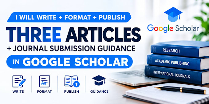 write scholarly articles for eb1a publication support