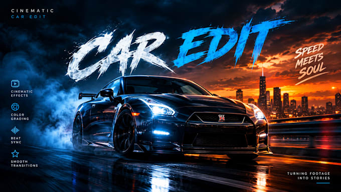 create professional video edits with cinematic effects