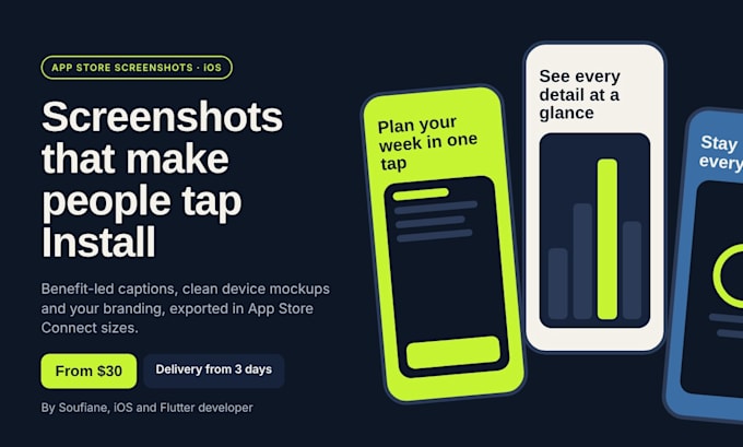 design high converting app store screenshots for your ios app