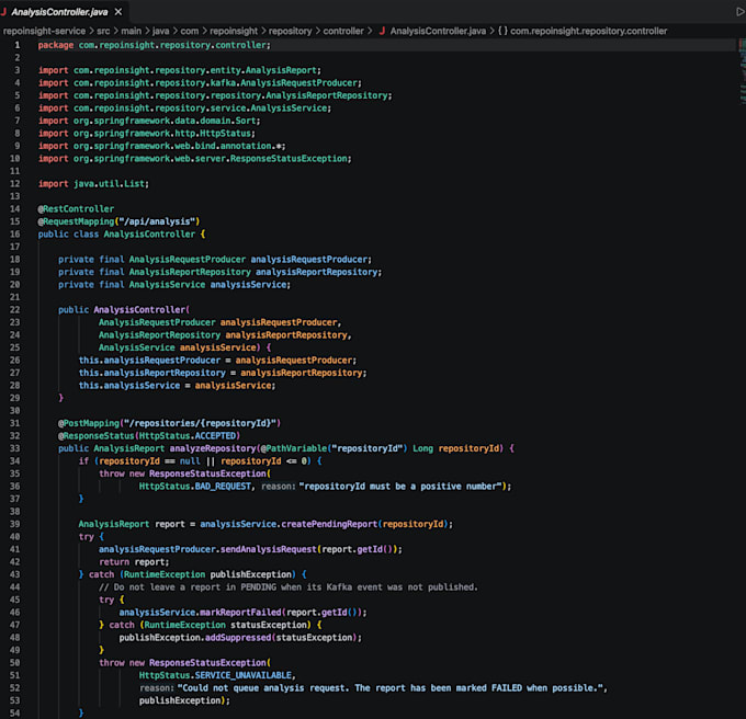 java bugs, debug spring boot apis and write sql queries