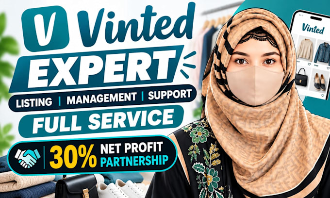 be your vinted virtual assistant for product listing and store manage