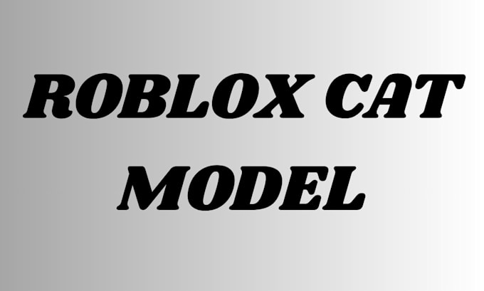 create roblox cat model cat model design