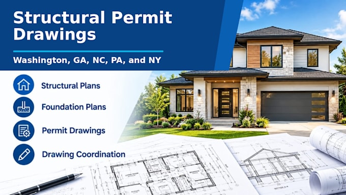 create structural engineering drawings for texas building permits
