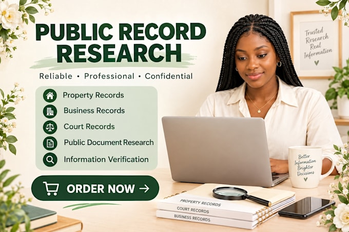 create public records using automation bots
