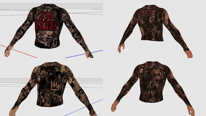 create custom full body tattoo for fivem