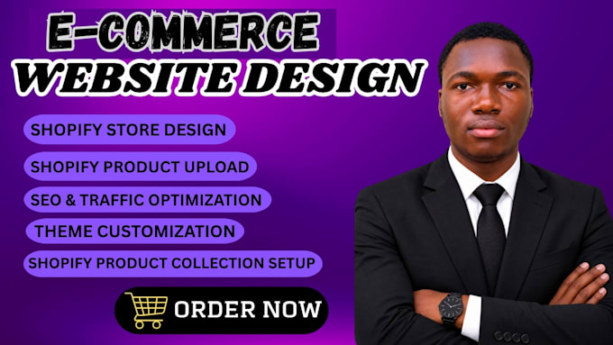 design or redesign a professional shopify store