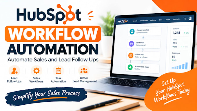 build hubspot sales automation workflows