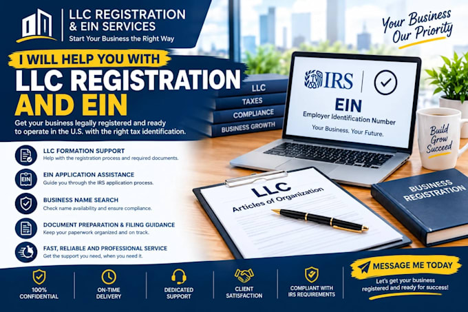 do US llc registration, close or dissolve llc, ein amend llc