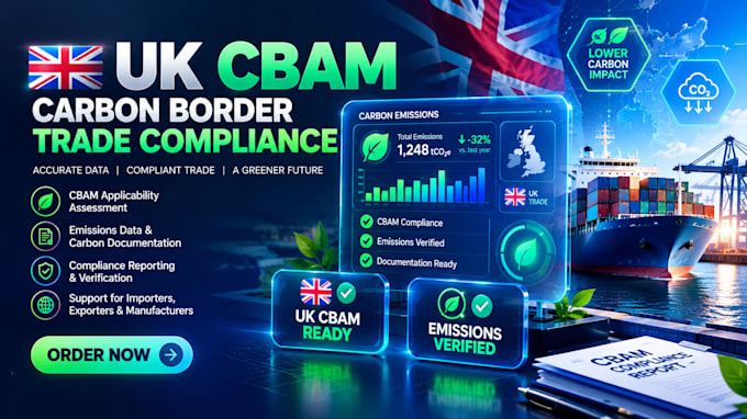 conduct UK cbam applicability reviews, readiness, and emissions data