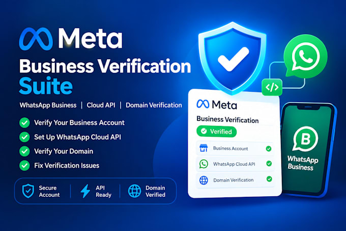 fix meta business verification suite whatsapp cloud api domain verification