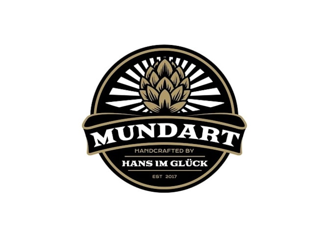 design a vintage craft beer logo