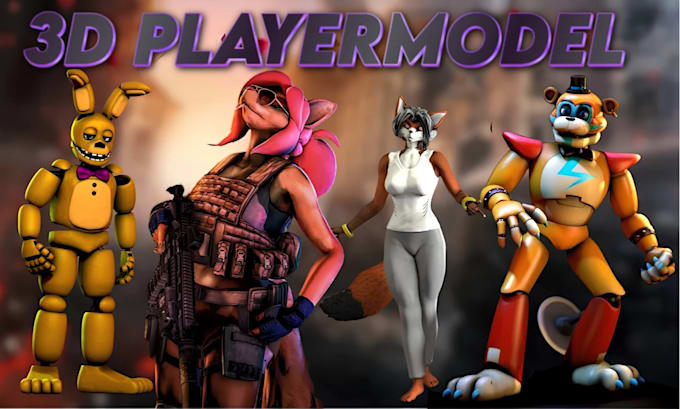 create, port custom gmod playermodel, sfm model, left4dead2, tf2, cs2 mmd vrchat