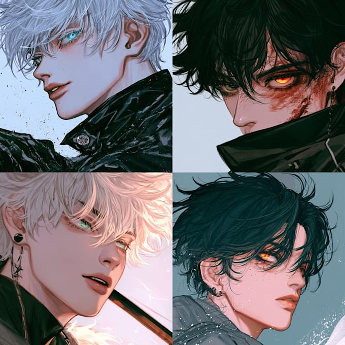 design anime character art