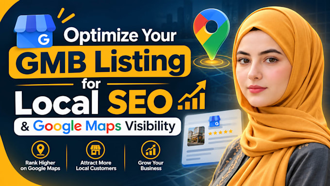 optimize your gmb listing for local SEO and google maps visibility