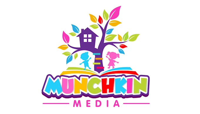create a modern news, broadcasting, and media logo