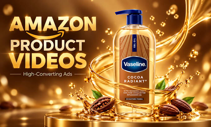 create amazon product video or e commerce product videos