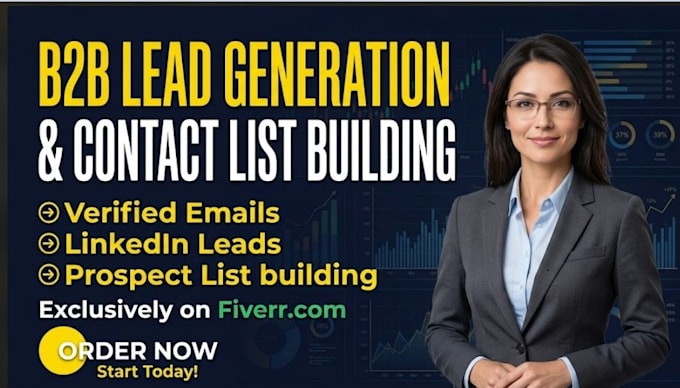 do targeted b2b lead generation, email list, data enrichment, prospect listing