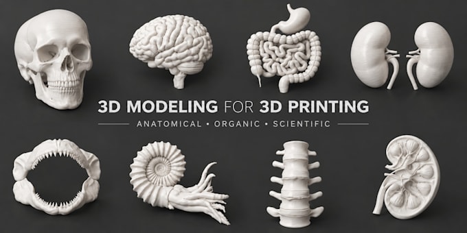 create custom 3d models for 3d printing