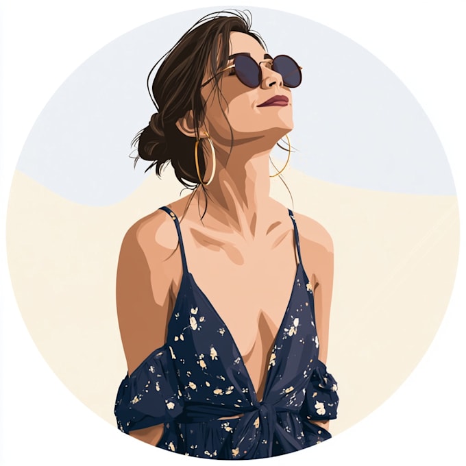 draw custom digital artwork for personal or commercial use