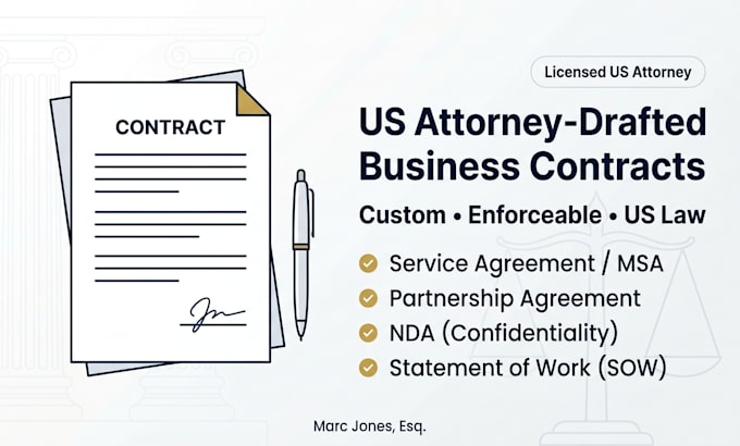 draft an enforceable statement of work sow for your project