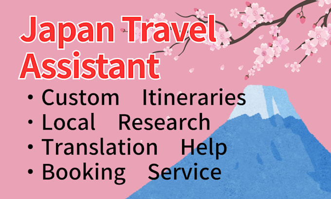 be your japan travel assistant