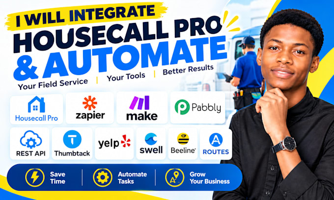 integrate housecall pro gohighlevel mailchimp chirp emitrr measurequick