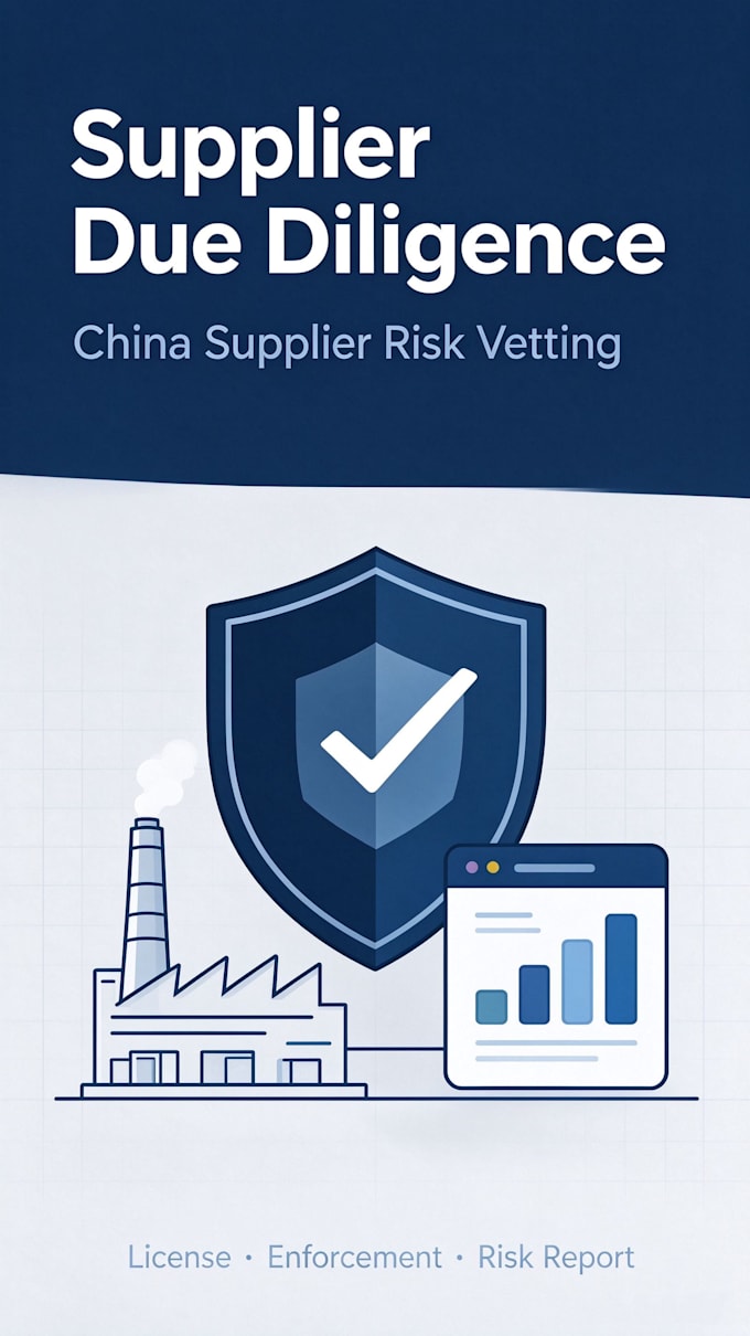 provide supplier background due diligence