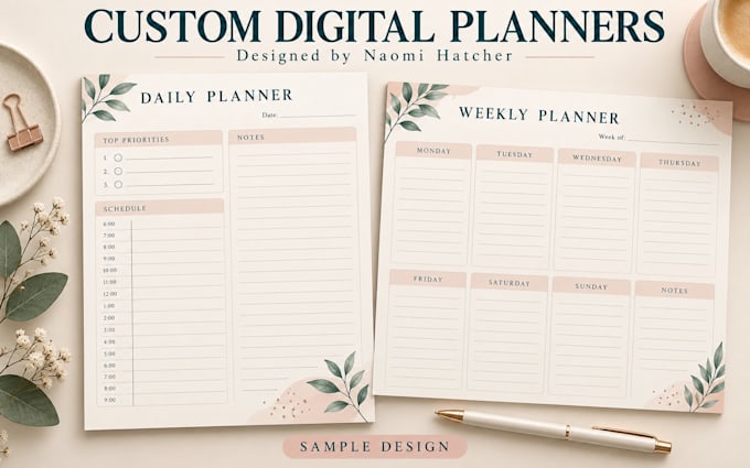 create custom digital planners, ebooks, workbooks