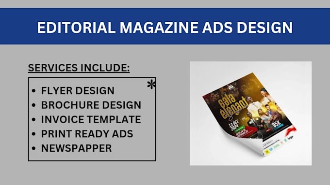 design magazine ads and print ads