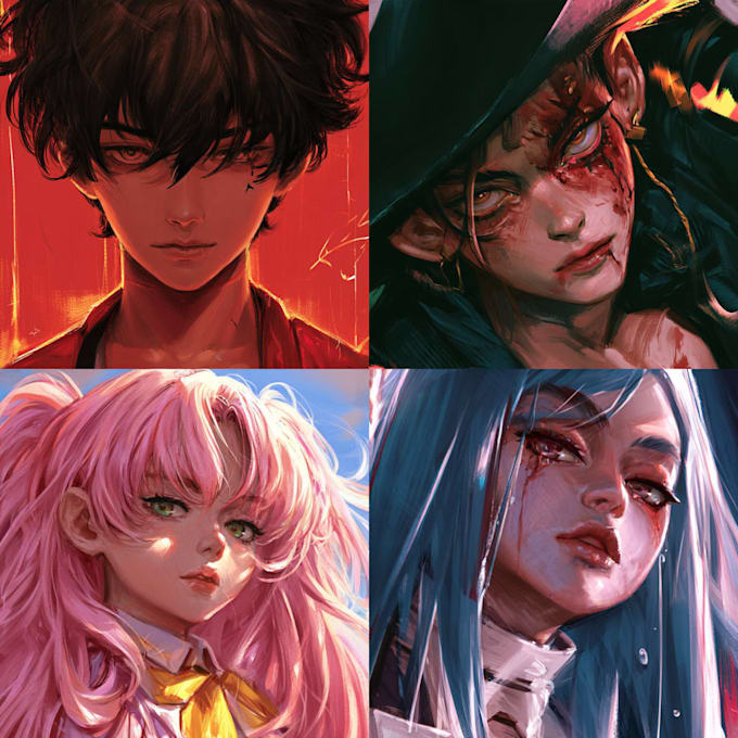 create awesome anime art