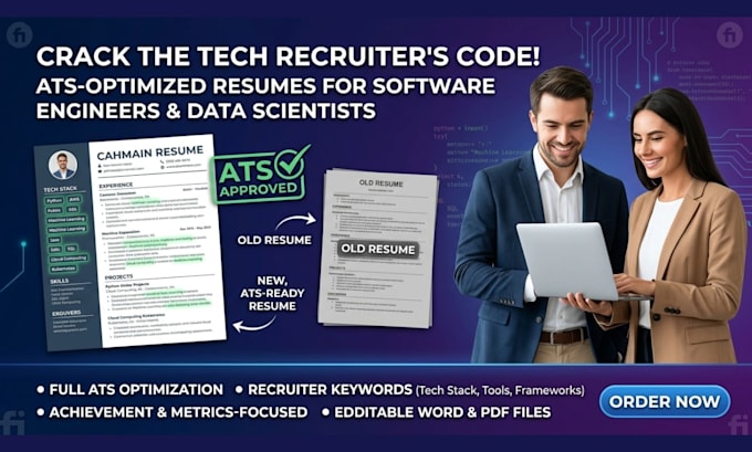 write an ats tech resume for software engineering