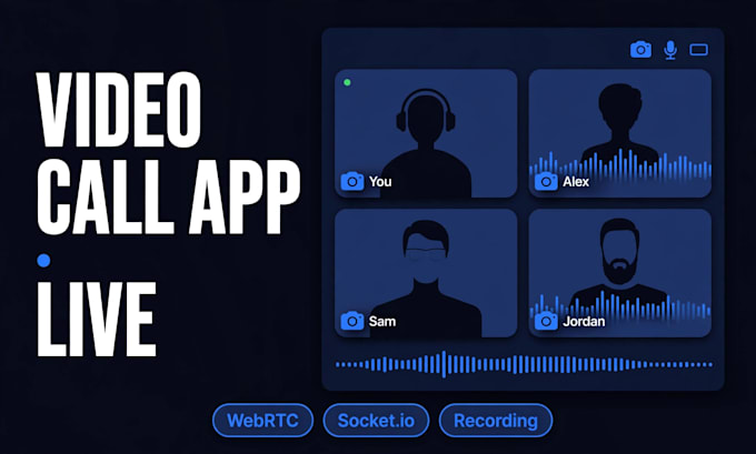 develop video call app with webrtc, agora and flutter