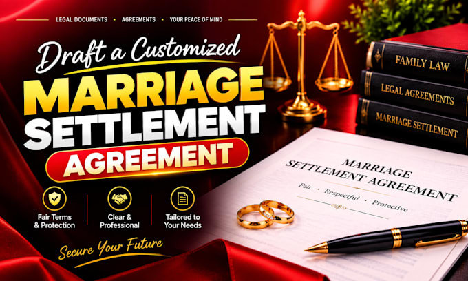draft a colombia customized marriage settlement agreement