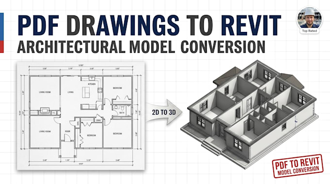 convert PDF drawings to accurate revit fast