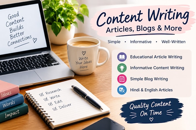 write hindi informative articles