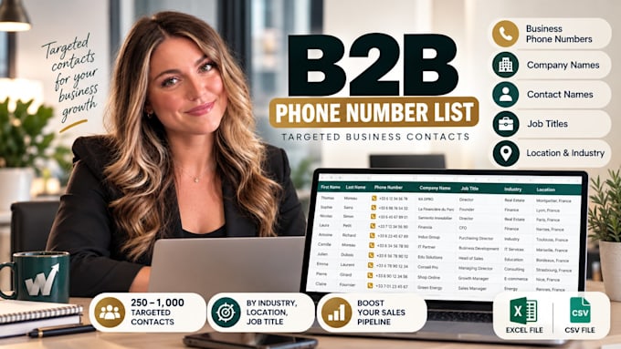 build a targeted b2b phone number list