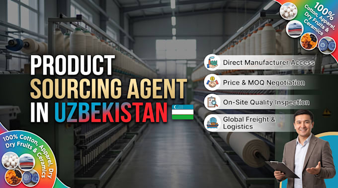 be your textile and apparel sourcing agent in uzbekistan