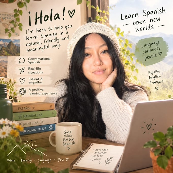 teach you conversational spanish with a native speaker