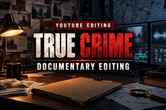 edit true crime videos for youtube documentaries